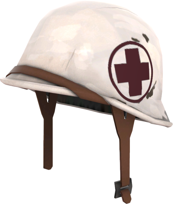 Painted Surgeon's Stahlhelm 3B1F23.png