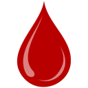 Ikona na displeji při krvácení