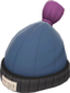 Painted Boarder's Beanie 7D4071 Classic Spy BLU.png