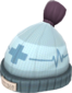 Painted Boarder's Beanie 51384A Personal Medic BLU.png