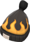 Painted Boarder's Beanie 141414 Personal Pyro BLU.png