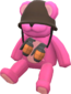 Painted Battle Bear FF69B4 Flair Soldier.png