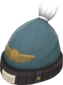 Painted Boarder's Beanie E6E6E6 Brand Soldier BLU.png