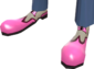 Painted Bozo's Brogues FF69B4 BLU.png