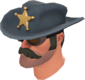 Painted Sheriff's Stetson 2D2D24 BLU.png