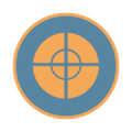 Sniper emblem BLU beta.png