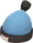 Painted Boarder's Beanie 2D2D24 Classic Sniper BLU.png