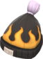 Painted Boarder's Beanie D8BED8 Personal Pyro BLU.png