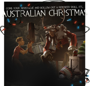 Forsiden af den Australske Juls opdateringsside