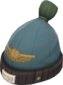 Painted Boarder's Beanie 424F3B Brand Soldier BLU.png