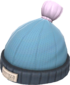 Painted Boarder's Beanie D8BED8 Classic Engineer BLU.png