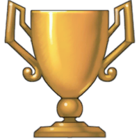 Кубок (трофей), который появляется над головой игрока при выполнении достижения