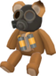 Painted Battle Bear A57545 Flair Pyro BLU.png