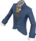 Painted Frenchman's Formals 7C6C57 Dashing Spy BLU.png