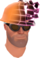 Painted Defragmenting Hard Hat 17% FF69B4.png