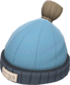 Painted Boarder's Beanie 7C6C57 Classic Engineer BLU.png