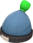 Painted Boarder's Beanie 32CD32 Classic Demoman BLU.png