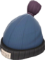 Painted Boarder's Beanie 51384A Classic Spy BLU.png