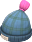 Painted Boarder's Beanie FF69B4 Personal Demoman BLU.png