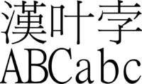 MingLiU Font.png