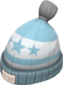 Painted Boarder's Beanie 7E7E7E Personal Soldier BLU.png