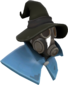 Painted Seared Sorcerer 2D2D24 Hat and Cape Only BLU.png