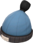 Painted Boarder's Beanie 141414 Classic Demoman BLU.png