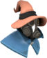 Painted Seared Sorcerer E9967A Hat and Cape Only BLU.png