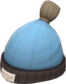 Painted Boarder's Beanie 7C6C57 Classic Heavy BLU.png
