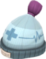 Painted Boarder's Beanie 7D4071 Personal Medic BLU.png