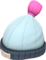 Painted Boarder's Beanie FF69B4 Classic Medic BLU.png