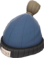 Painted Boarder's Beanie 7C6C57 Classic Spy BLU.png
