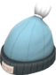 Painted Boarder's Beanie E6E6E6 Classic Soldier BLU.png