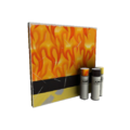Backpack Fire Glazed War Paint Minimal Wear.png