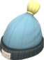 Painted Boarder's Beanie F0E68C Classic Soldier BLU.png