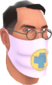 Painted Physician's Procedure Mask D8BED8 BLU.png