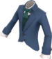 Painted Frenchman's Formals 2F4F4F Dashing Spy BLU.png