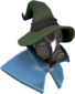 Painted Seared Sorcerer 424F3B Hat and Cape Only BLU.png