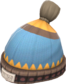 Painted Boarder's Beanie 7C6C57 Brand Heavy BLU.png