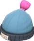 Painted Boarder's Beanie FF69B4 Classic Engineer BLU.png