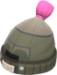 Painted Boarder's Beanie FF69B4 Brand Sniper BLU.png