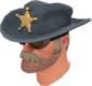 Painted Sheriff's Stetson 7C6C57 BLU.png