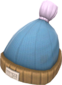 Painted Boarder's Beanie D8BED8 Classic Pyro BLU.png