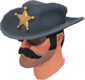 Painted Sheriff's Stetson 141414 BLU.png