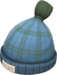 Painted Boarder's Beanie 424F3B Personal Demoman BLU.png