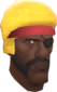 Painted Demoman's Fro E7B53B.png