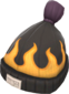 Painted Boarder's Beanie 51384A Personal Pyro BLU.png