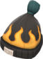 Painted Boarder's Beanie 2F4F4F Personal Pyro BLU.png