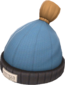 Painted Boarder's Beanie A57545 Classic Demoman BLU.png