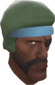 Painted Demoman's Fro 424F3B BLU.png